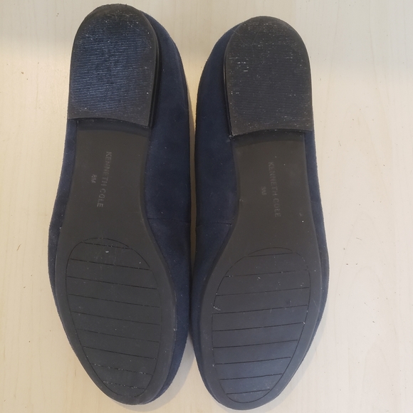 Navy Blue Suede "Balance Ballet" Flats by Kenneth Cole New York SIZE 8 - Picture 5 of 5